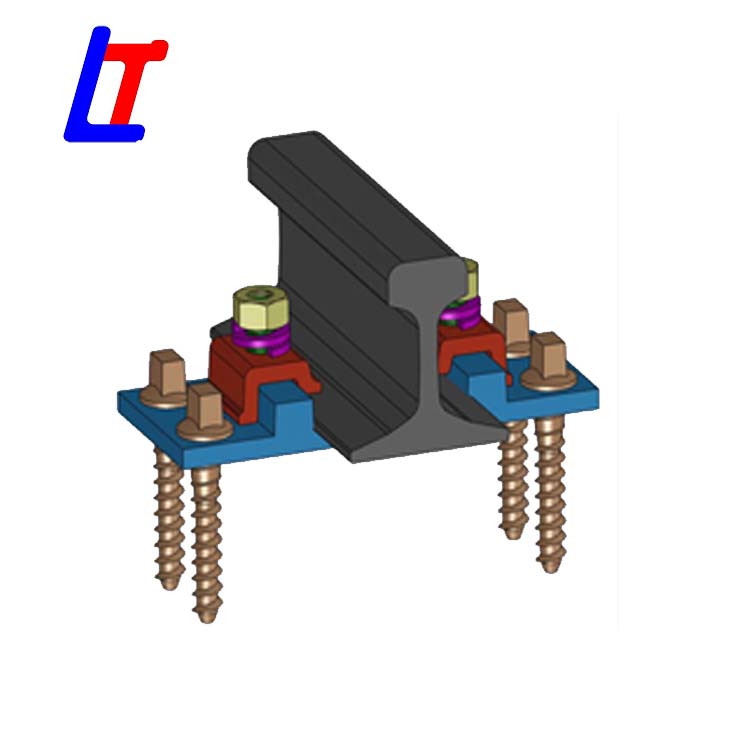 KPO Fastening System for ALPART railway constrction