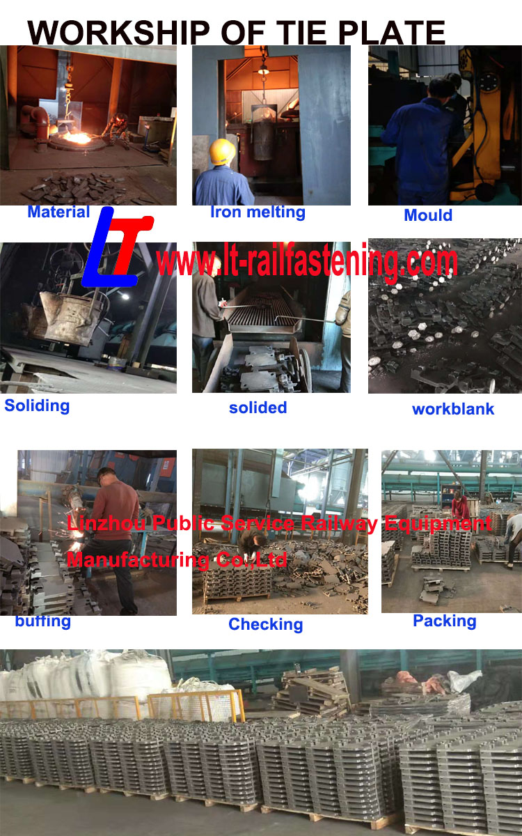 High quality rail tie plate our factory supply