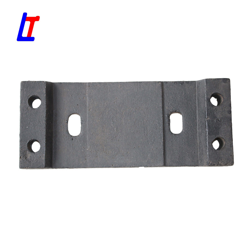 Rail sleeper tie plate