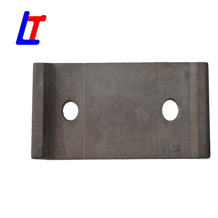 Iron case tie plate